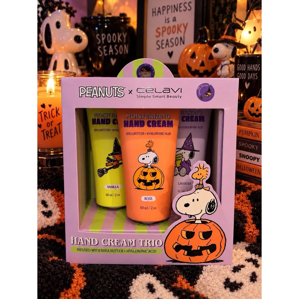 limited edition halloween snoopy hand cream